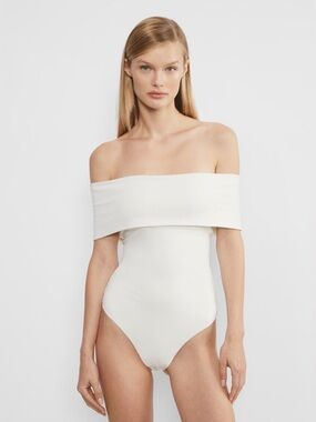 Aritzia Contour Off-Shoulder Bodysuit